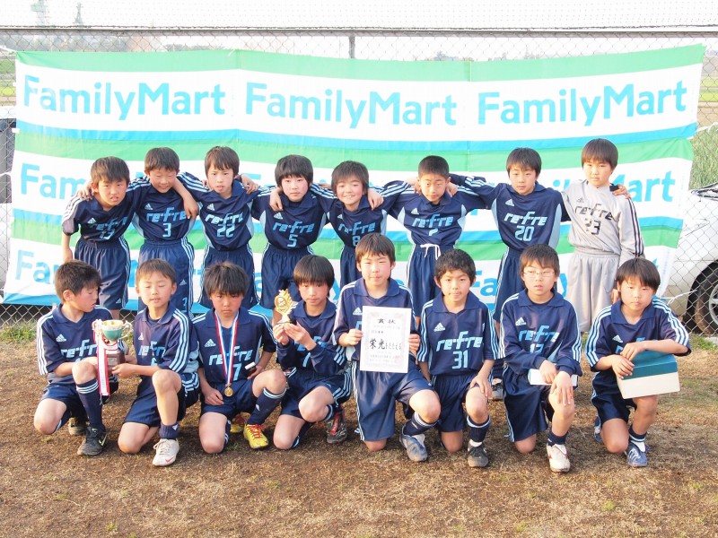 第１８回アサヒカップ少年サッカー大会表彰チーム Minamikawachisss Tochigi Shimotsuke City1